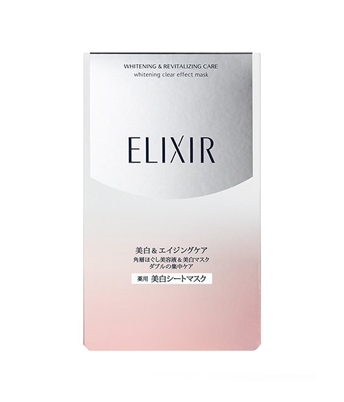 Маска с осветляющим эффектом Shiseido Elixir White Clear Effect Mask 2