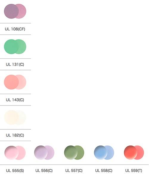 Akzentz UV/LED Options Polish Colours Gel 3