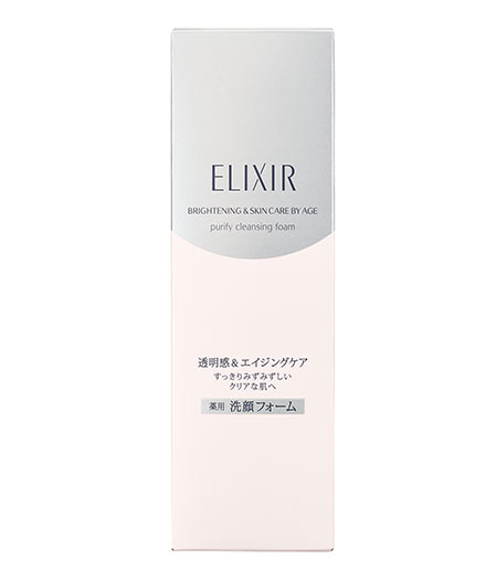 Очищающая пенка Shiseido Elixir White Cleansing Foam 2