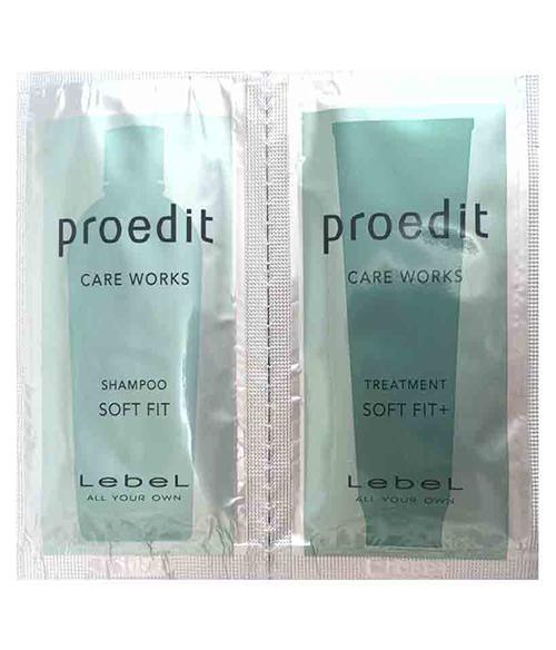 Sample Lebel Proedit Soft Fit Shampoo&Treatment+