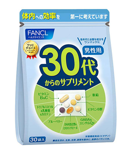Vitamin complex Fancl for men over 30 1
