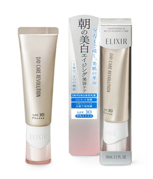 Дневная эмульсия Shiseido Elixir White Day Care Revolution C SPF 30 2