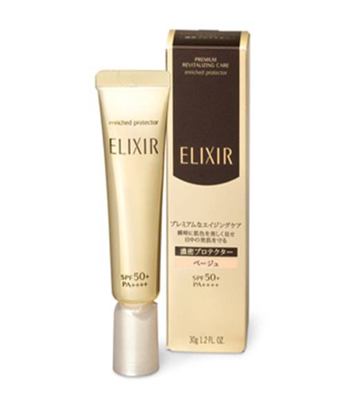 Солнцезащитный протектор Shiseido Elixir Enriched Protector CB SPF50+ 3