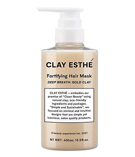 Beauty Expirience Clay Esthe Fortifying Hair Mask Gold Clay